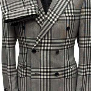 Plated Men Suit
