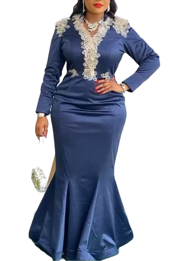Robe Bleu et Blanc