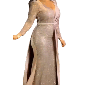 Élégance Décolleté Drapée