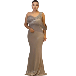 Élégance Sculptée – Robe de Soirée