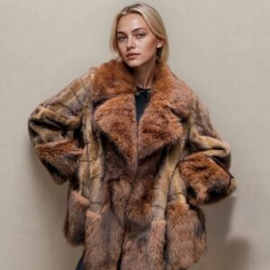 Le Blouson Fourrure Caramel