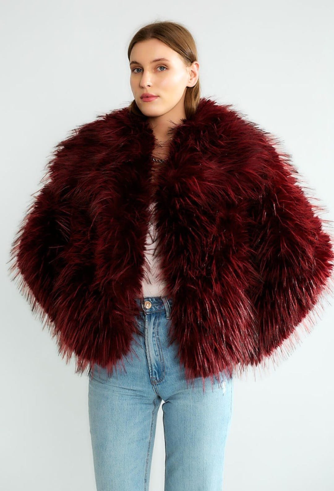 Manteaux Luxe en Fourrure Synthétique – Image 3