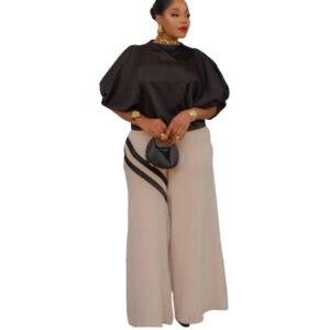 Ensemble Chic Noir & Beige