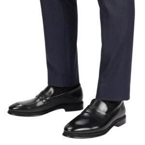 Noir Classic Loafers