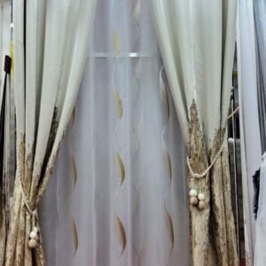 Ensemble Rideaux & Voilage Sur Mesure – Collection Premium