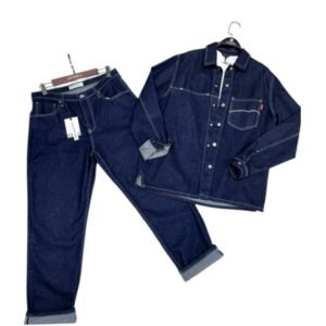 Ensemble Jeans Court Bleu