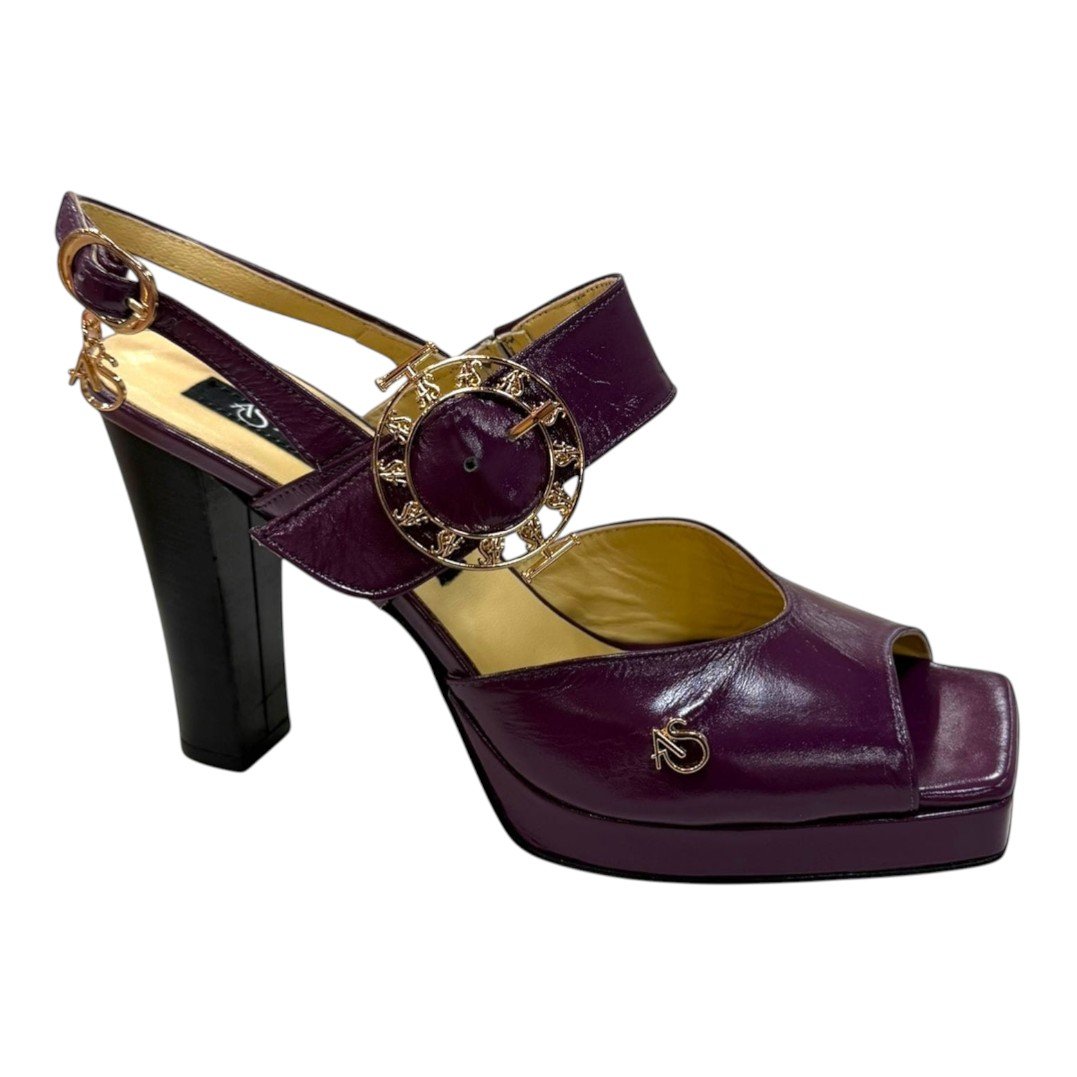 Sandales Boucle Rond Doré – Image 8