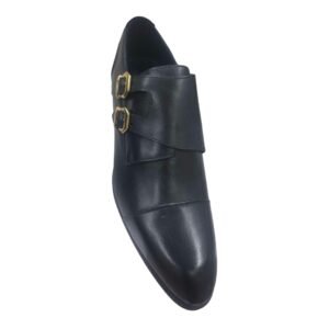 Chaussures à Double Boucle Bout Droit Fabio