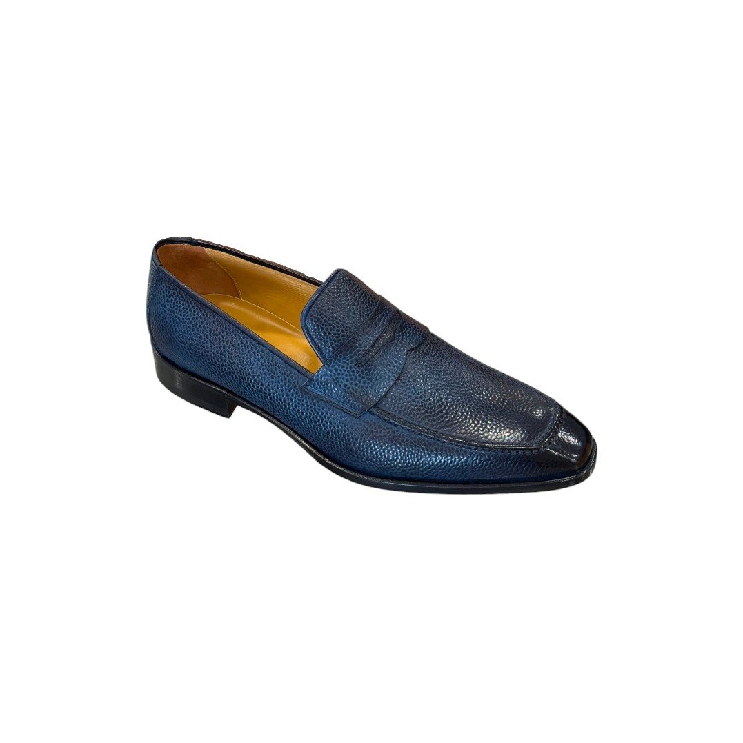Mocassin Penny Grainé
