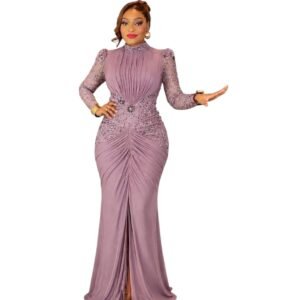 Robe Soireüe Rose Lilias